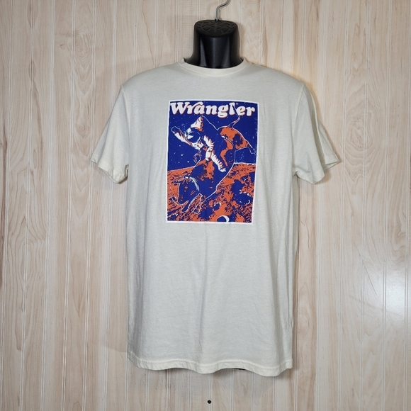 Wrangler Space Cowboy Men’s Tee Sz Med - Picture 1 of 4